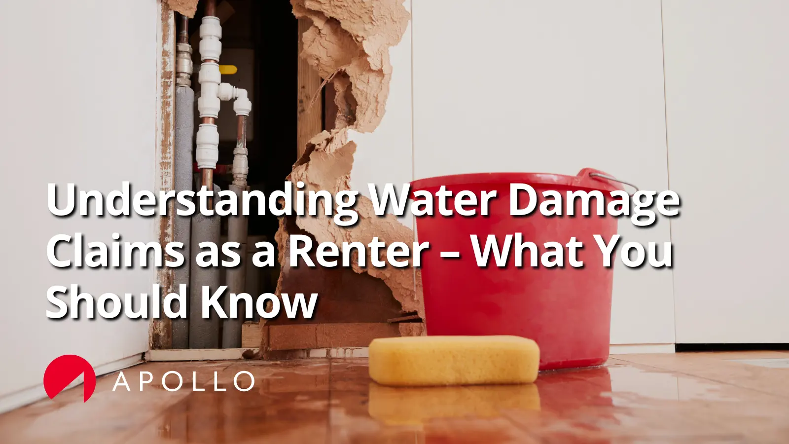 Water damage claims when renting