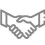 Icon Investor-Relations Handshake