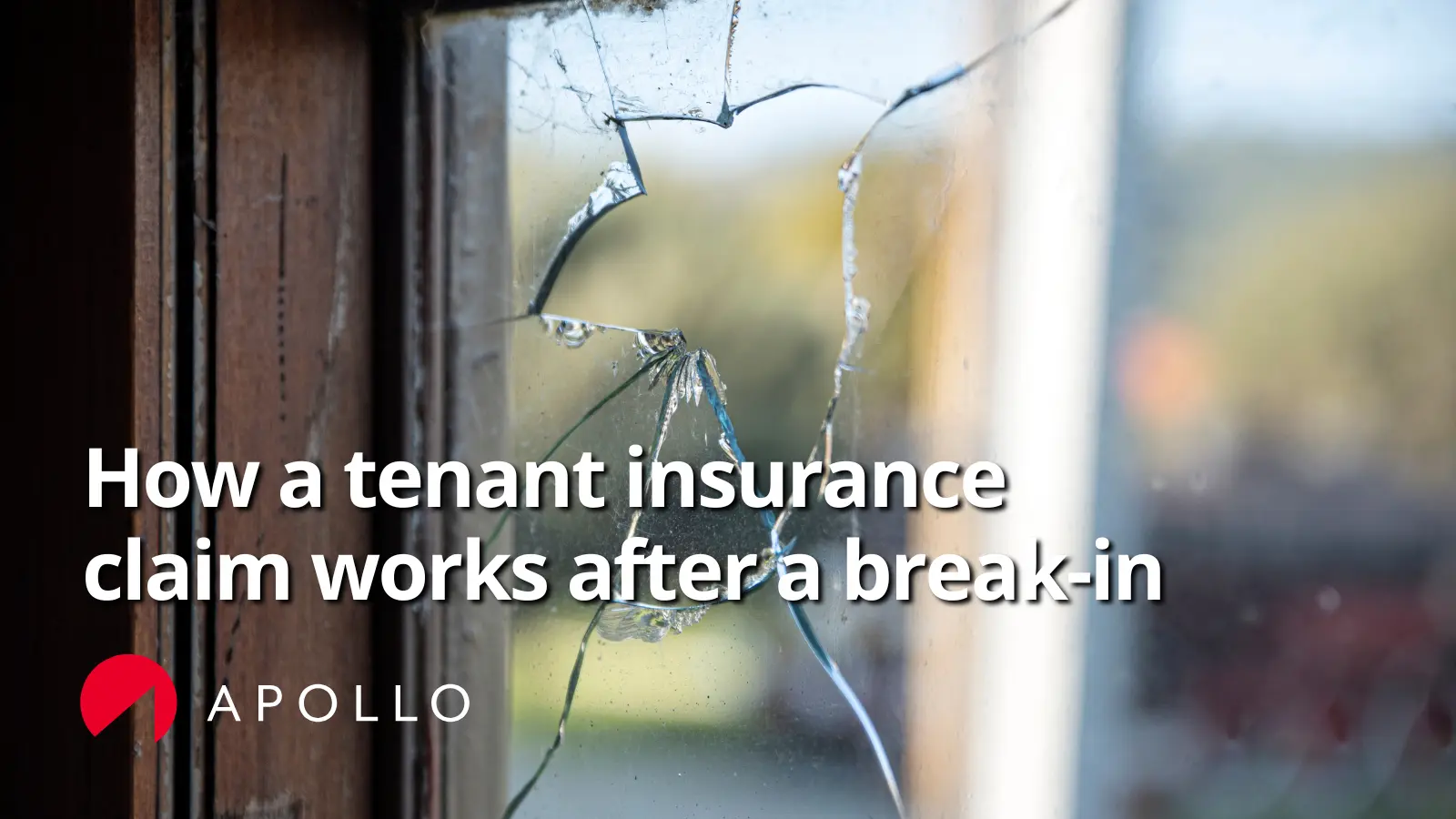 Tenant insurance claim after break-in